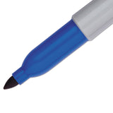 Sharpie Fine Tip Permanent Marker, Blue, Dozen (SAN30003B) 1 Dozen