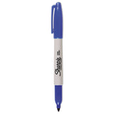 Sharpie Fine Tip Permanent Marker, Blue, Dozen (SAN30003B) 1 Dozen