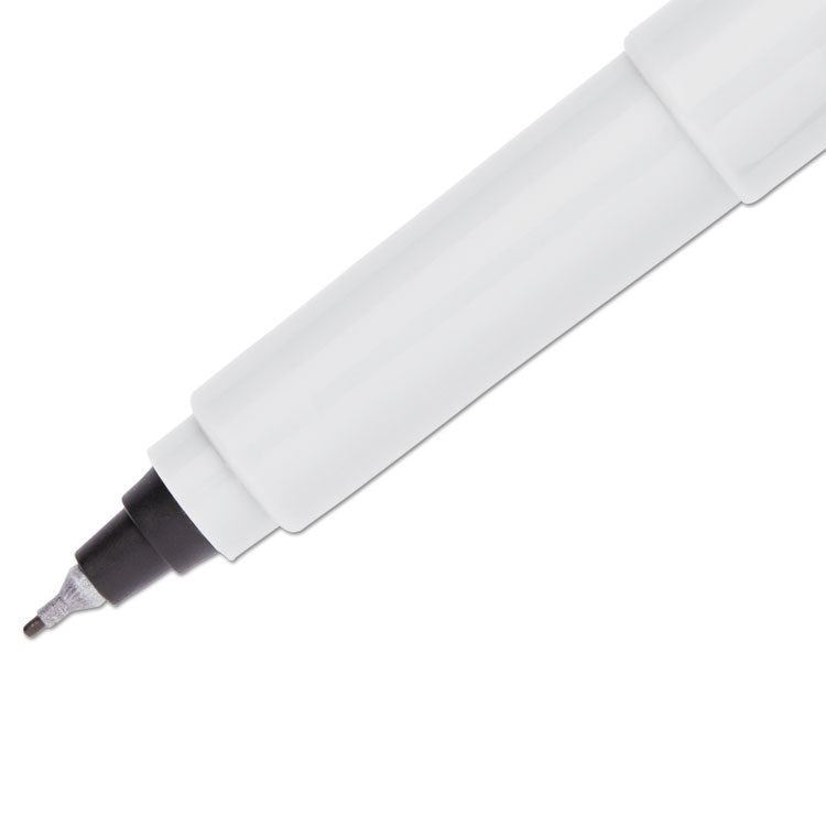 Sharpie® Ultra Fine Tip Permanent Marker, Ultra-Fine Needle Tip, Black, 5/Pack (SAN37665PP) Pack of 5