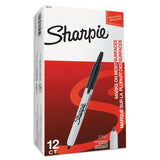 Retractable Permanent Marker, Fine Bullet Tip, Black, Dozen (SAN32701) 1 Dozen