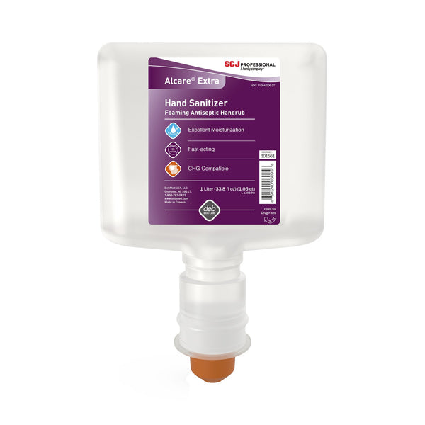 Alcare® Extra Hand Sanitizer 1,000 mL Ethyl Alcohol Foaming Dispenser Refill Bottle (1112888_EA) 1/EA
