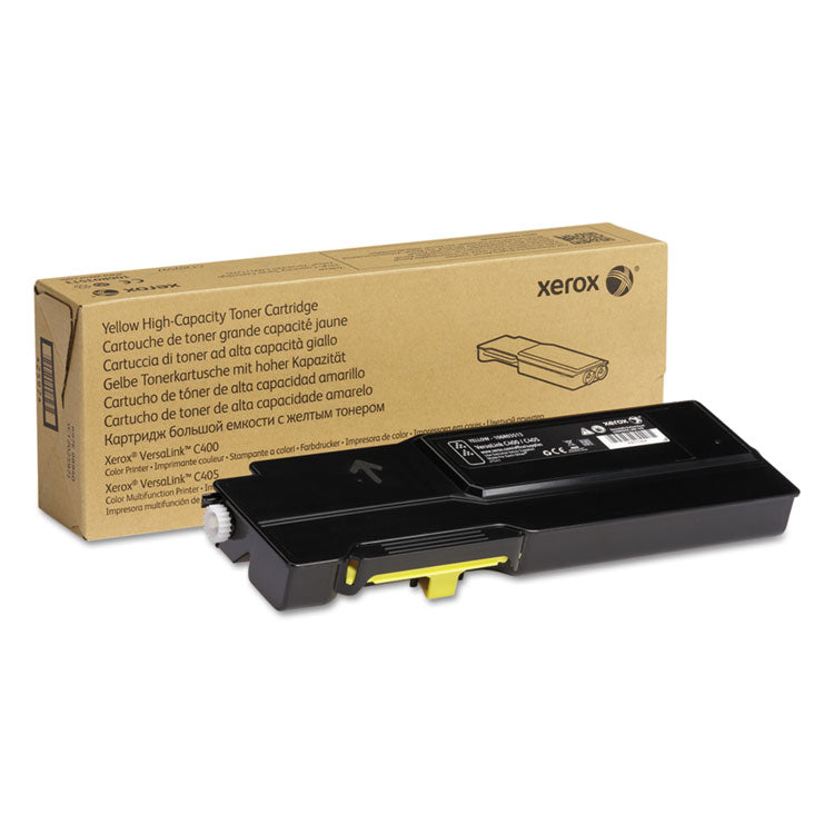 Xerox® 106R03513 High-Yield Toner, 4,800 Page-Yield, Yellow (XER106R03513) Each