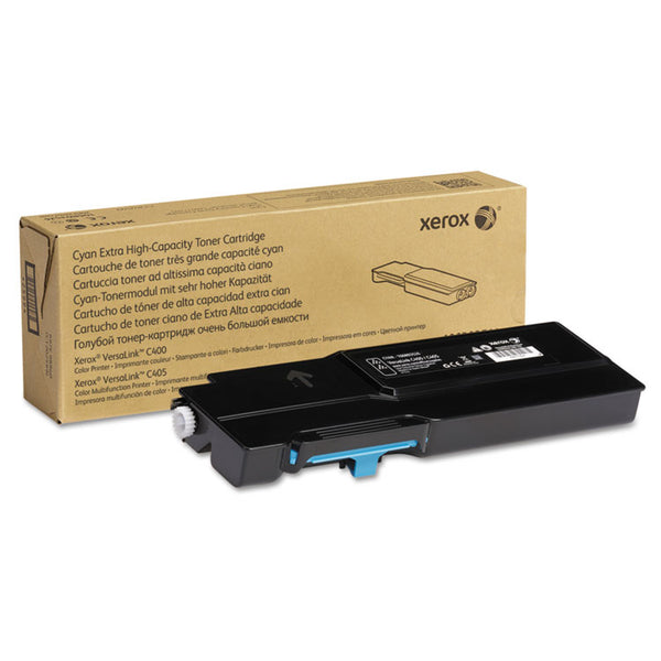 Xerox® 106R03526 Extra High-Yield Toner, 8,000 Page-Yield, Cyan (XER106R03526)