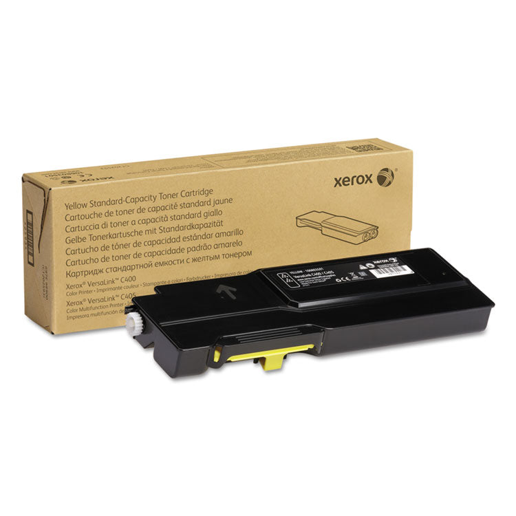 Xerox® 106R03501 Toner, 2,500 Page-Yield, Yellow (XER106R03501) Each