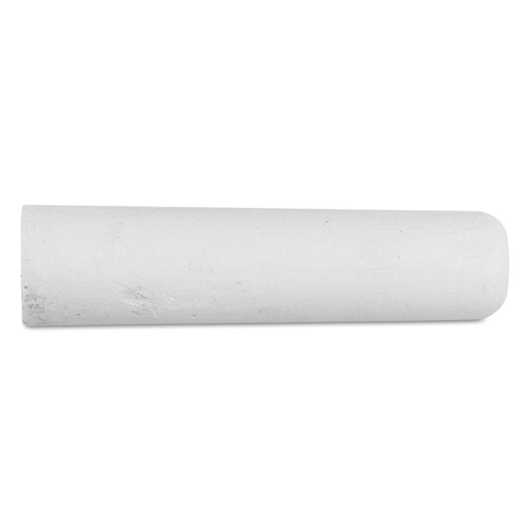 Dixon® Railroad Crayon Chalk, 4" x 1" Diameter, White, 72/Box (DIX88819)