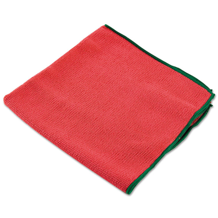 WypAll® Microfiber Cloths, Reusable, 15.75 x 15.75, Red, 6/Pack, 4 Packs/Carton (KCC83980)