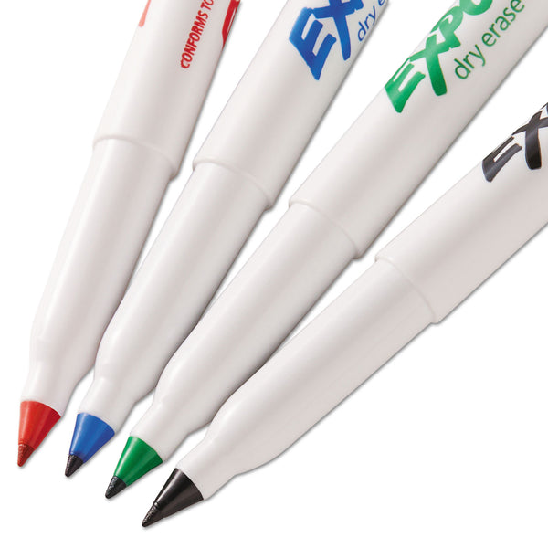 Expo® Low-Odor Dry Erase Marker Office Value Pack, Extra-Fine Bullet Tip, Assorted Colors, 36/Pack (SAN2003895A) Pack of 36