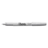 Sharpie® Metallic Fine Point Permanent Marker Value Pack, Fine Bullet Tip, Metallic Silver, 36/Pack (SAN2003899) Pack of 36