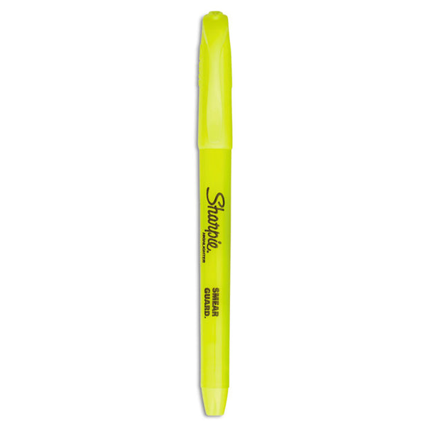 Sharpie® Pocket Style Highlighter Value Pack, Yellow Ink, Chisel Tip, Yellow Barrel, 36/Pack (SAN2003991) Pack of 36