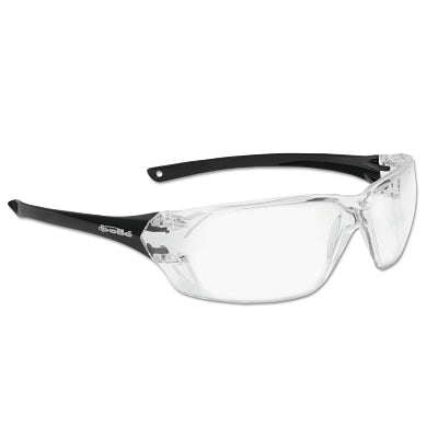 Bolle Prism Series Safety Glasses, Clear Lens, Anti-Fog, Anti-Scratch, Black Frame (286-40057) 10 PR / BX