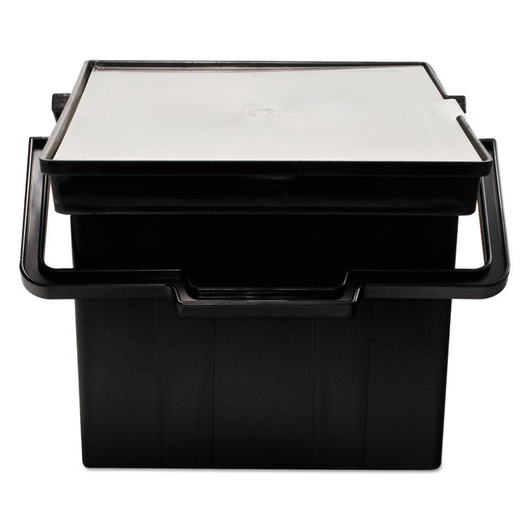 Advantus Companion Portable File, Letter/Legal Files, 17" x 14" x 11", Black (AVTTLF2B) Each