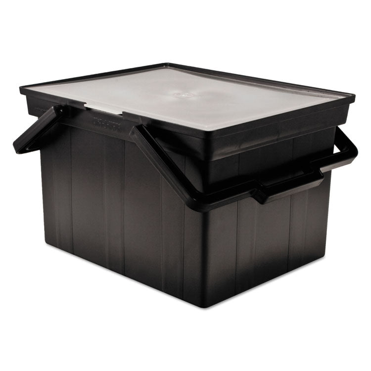 Advantus Companion Portable File, Letter/Legal Files, 17" x 14" x 11", Black (AVTTLF2B) Each