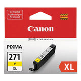 Canon® 0339C001 (CLI-271XL) High-Yield Ink, Yellow (CNM0339C001)