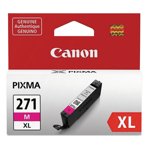Canon® 0338C001 (CLI-271XL) High-Yield Ink, Magenta (CNM0338C001)