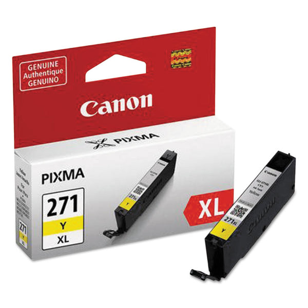Canon® 0339C001 (CLI-271XL) High-Yield Ink, Yellow (CNM0339C001)