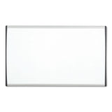 Quartet® ARC Frame Cubicle Dry Erase Board, 24 x 14, White Surface, Silver Aluminum Frame (QRTARC2414)