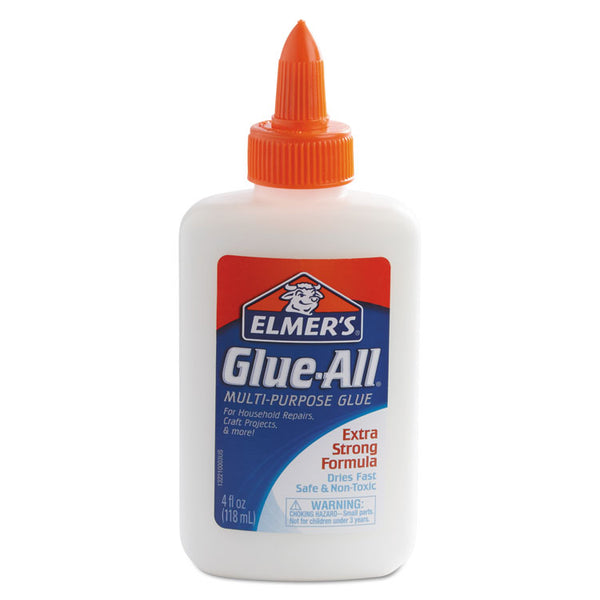 Elmer's® Glue-All White Glue, 4 oz, Dries Clear (EPIE1322)