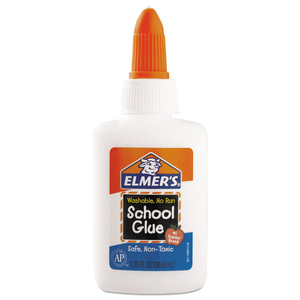 Elmer's® Washable School Glue, 1.25 oz, Dries Clear (EPIE301)