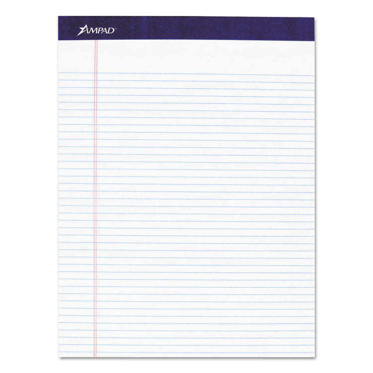 Ampad® Legal Ruled Pads, Narrow Rule, 50 White 8.5 x 11.75 Sheets, 4/Pack (TOP20315) Pack of 4