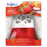 BRIGHT Air® Scented Oil Air Freshener, Macintosh Apple and Cinnamon, Red, 2.5 oz (BRI900022) Each