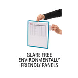 Durable® VARIO Wall Reference System, 5 Panels, Letter, Asst. Borders and Panels (DBL555200)