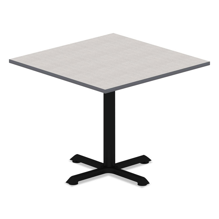 Alera® Reversible Laminate Table Top, Square, 35.38w x 35.38d, White/Gray (ALETTSQ36WG)