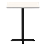 Alera® Reversible Laminate Table Top, Square, 35.38w x 35.38d, White/Gray (ALETTSQ36WG)