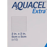 Aquacel® Extra™ Gelling Fiber Wound Dressing 2 X 2 Inch Square Sterile (785781_EA) 1/EA