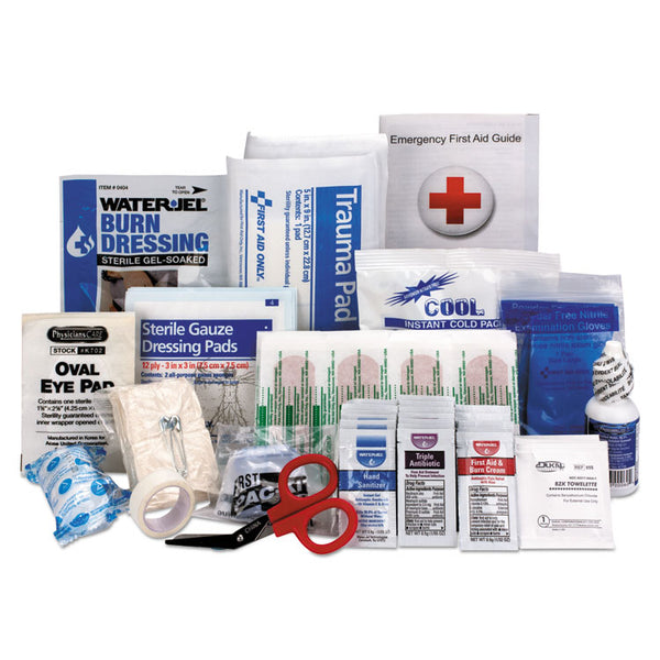 First Aid Only™ ANSI 2015 Compliant First Aid Kit Refill, Class A, 25 People, 89 Pieces (FAO90583) Each
