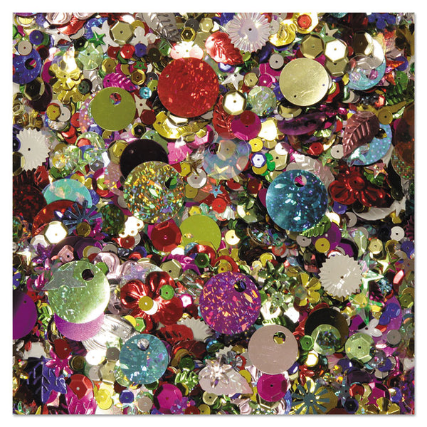 Creativity Street® Sequins and Spangles, Assorted Metallic Colors, 4 oz/Pack (CKC6114) 1 Pack