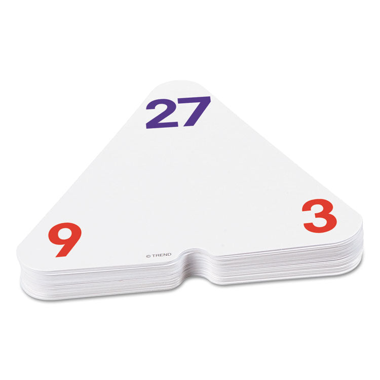 TREND® Three-Corner Flash Cards, Multiplication/Division, 5.5 x 5.5, 48/Set (TEPT1671) Each