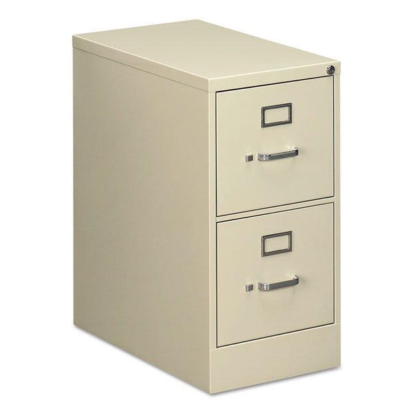 Alera® Two-Drawer Economy Vertical File, 2 Letter-Size File Drawers, Putty, 15" x 25" x 28.38" (ALEHVF1529PY)