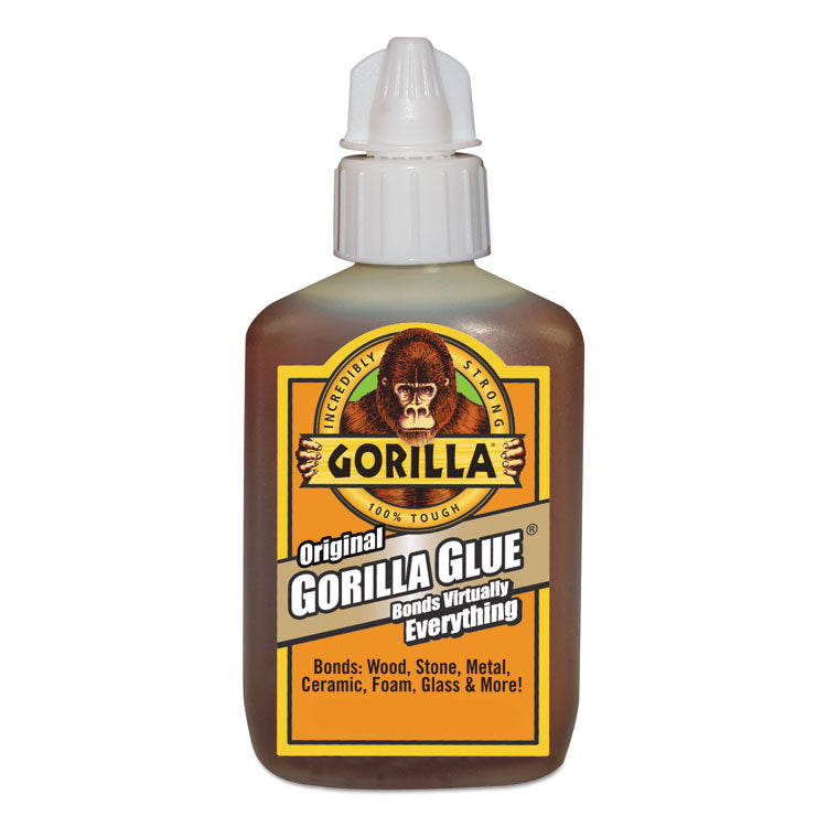 Gorilla® Original Formula Glue, 2 oz, Dries Light Brown (GOR5000206) Each