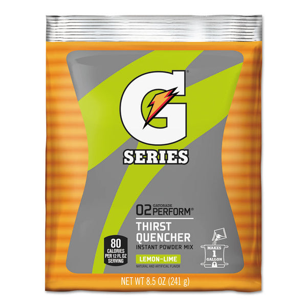 Gatorade® Original Powdered Drink Mix, Lemon-Lime, 8.5oz Packets, 40/Carton (GTD03956) Case of 32