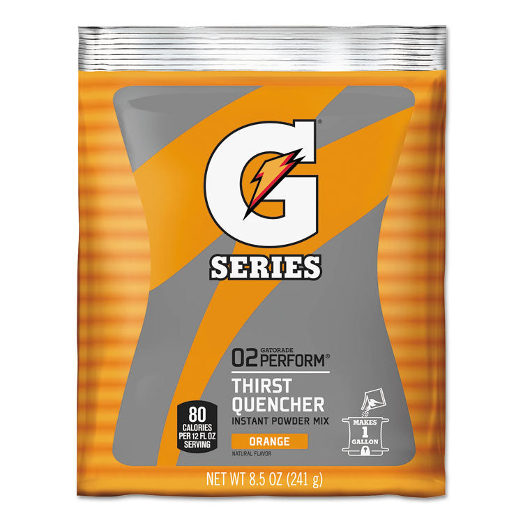 Gatorade® Original Powdered Drink Mix, Orange, 8.5oz Packets, 40/Carton (GTD03957) Case of 40