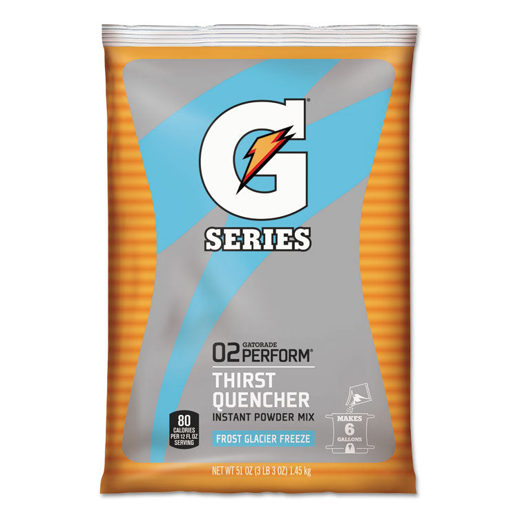 Gatorade® Original Powdered Drink Mix, Glacier Freeze, 51oz Packet, 14/Carton (GTD33676) 1 Case