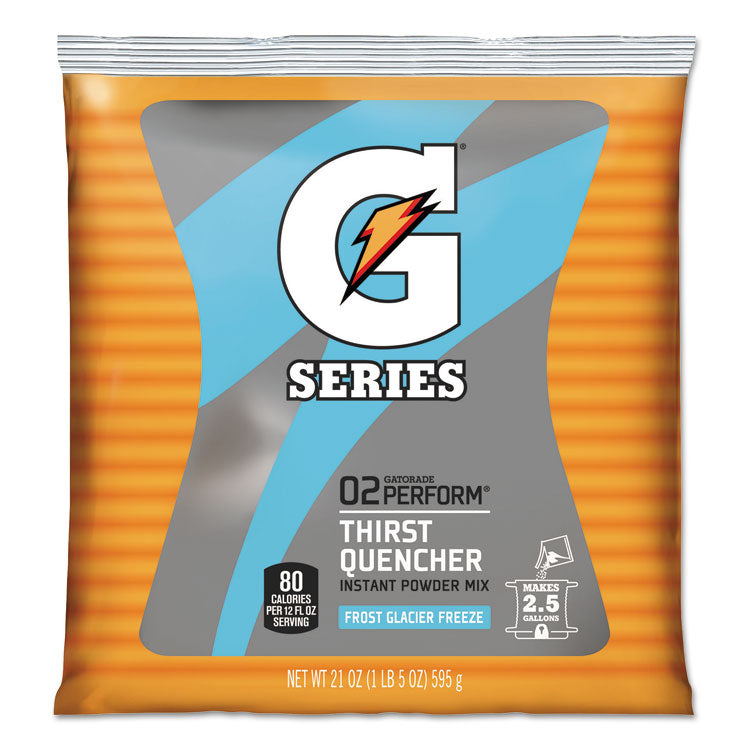 Gatorade® Powdered Drink Mix, Glacier Freeze, 21oz Packet, 32/Carton (GTD33677) 1 Case