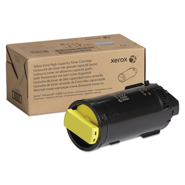 Xerox® 106R03918 Extra High-Yield Toner, 16,800 Page-Yield, Yellow (XER106R03918)