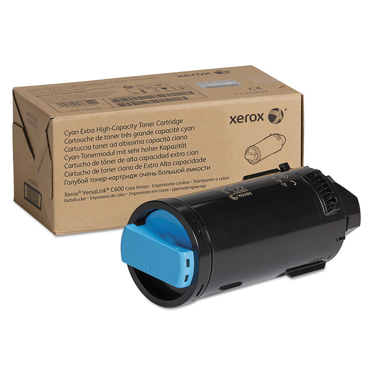 Xerox® 106R03916 Extra High-Yield Toner, 16,800 Page-Yield, Cyan (XER106R03916)