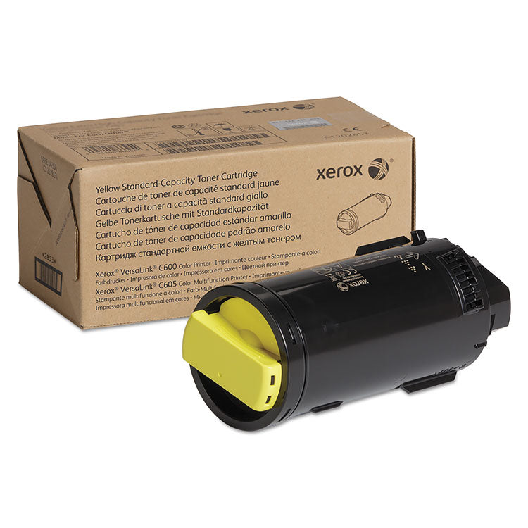 Xerox® 106R03898 Toner, 6,000 Page-Yield, Yellow (XER106R03898)