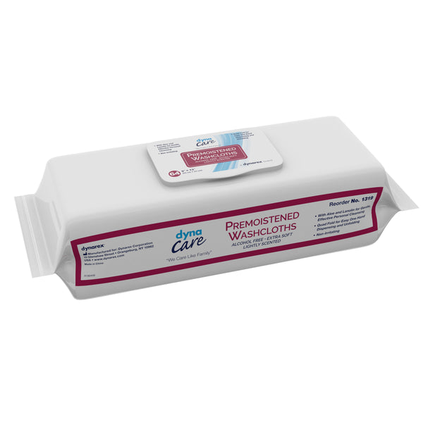 Dynarex® Personal Cleansing Wipe Soft Pack Unscented 64 Count (1014361_PK) 1/PK