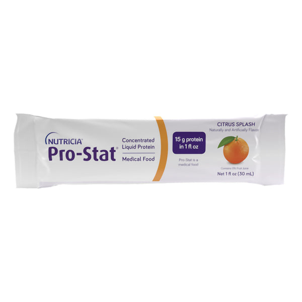 Pro-Stat® Oral Supplement Citrus Splash Flavor Liquid 1 oz. Individual Packet (852220_EA) 1/EA
