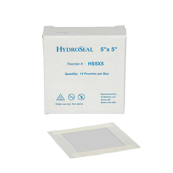 HydroSeal IV Site Barrier Protector 5 X 5 Inch Square NonSterile (1136590_BX) 14/BX