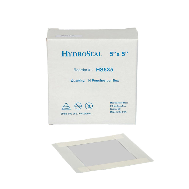 HydroSeal IV Site Barrier Protector 5 X 5 Inch Square NonSterile (1136590_BX) 14/BX