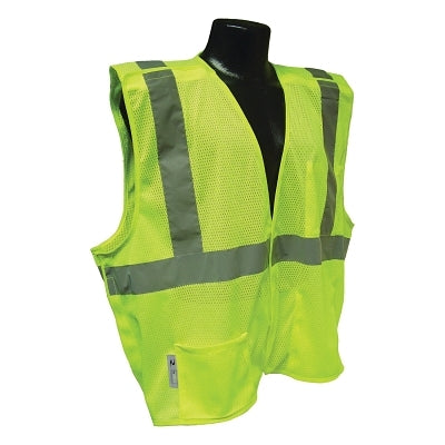 Radians SV4 Economy Type R Class 2 Breakaway Safety Vests, 2X-Large, Hi-Viz Green (292-SV4GM2X) Each