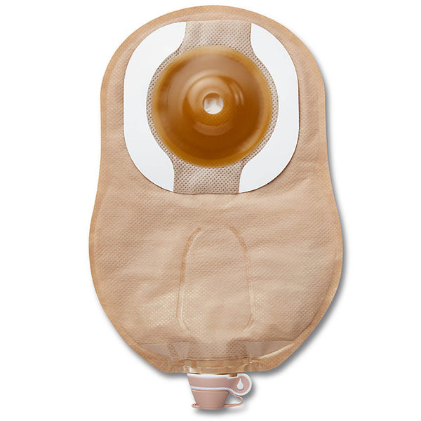 Premier™ Urostomy Pouch One-Piece System 9 Inch Length Convex, Pre-Cut 1-1/8 Inch Stoma Drainable (1046717_BX) 5/BX