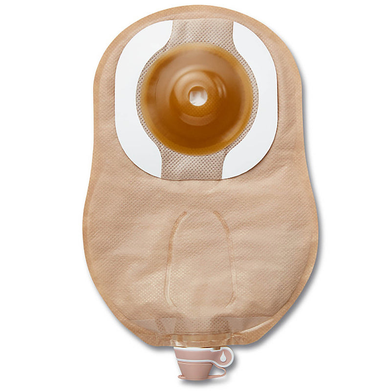 Premier™ Urostomy Pouch One-Piece System 9 Inch Length Convex, Pre-Cut 1-1/8 Inch Stoma Drainable (1046717_BX) 5/BX