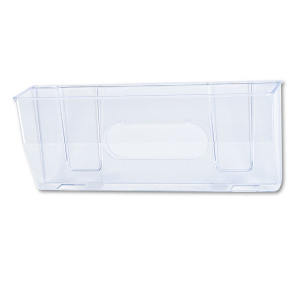 deflecto® Magnetic DocuPocket Wall File, Legal/Letter Size, 15" x 3" x 6.38", Clear (DEF50101) Each