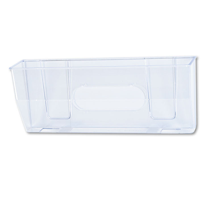 deflecto® Magnetic DocuPocket Wall File, Legal/Letter Size, 15" x 3" x 6.38", Clear (DEF50101) Each