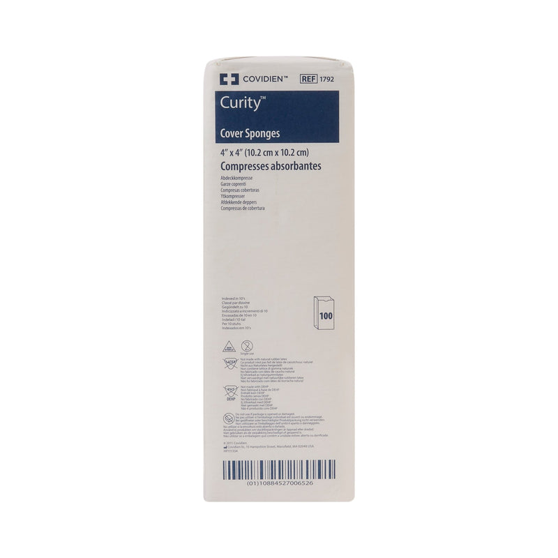 Curity™ Cellulose Filled Nonwoven Sponge 4 X 4 Inch 4-Ply NonSterile 100 per Pack (9957_BG) 100/BG